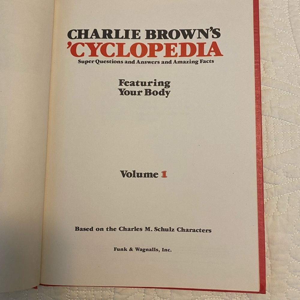 Charlie Brown's 'Cyclopedia Volume 1 Book - Picture 3 of 8